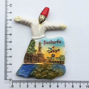 BABELEMI 3D Ceramic Turcia Istanbul Alanya Kemer Sanliurfa Magnet de frigider Suveniruri de călătorie Frigider Decor pentru casa
