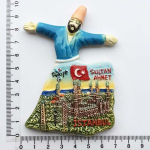 BABELEMI 3D Ceramic Turcia Istanbul Alanya Kemer Sanliurfa Magnet de frigider Suveniruri de călătorie Frigider Decor pentru casa