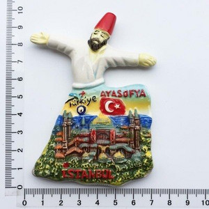 BABELEMI 3D Ceramic Turcia Istanbul Alanya Kemer Sanliurfa Magnet de frigider Suveniruri de călătorie Frigider Decor pentru casa