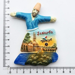 BABELEMI 3D Ceramic Turcia Istanbul Alanya Kemer Sanliurfa Magnet de frigider Suveniruri de călătorie Frigider Decor pentru casa