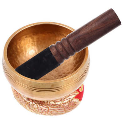 1 sada meditačných spievajúcich misiek, tibetských zvukových misiek s kladivkovým vankúšikom