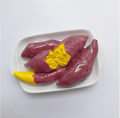 Rankų darbo dažytos saldžiųjų bulvių ir kukurūzų kiaulienos šonkauliukų sriuba 3D šaldytuvo magnetai turizmo suvenyrai šaldytuvo magnetiniai lipdukai