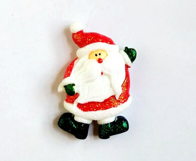Ručne maľované 3D magnety na chladničku s motívom Santa Clausa z Floridy, turistické suveníry, magnetické nálepky na chladničku, darček