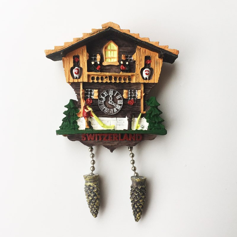 Šveits Jungfrau järv Luzerni Käokell Lehm Loominguline Turism Memoriaal Kaunistus Käsitöö Magnetiline külmkapimagnet