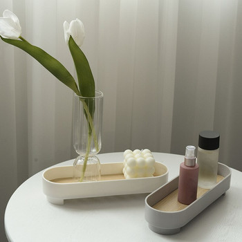 Ins Wind Desktop Aromatherapy Cosmetic Storage Tray Входна кутия за съхранение Girl Heart Bedroom Decoration Tray Decoration