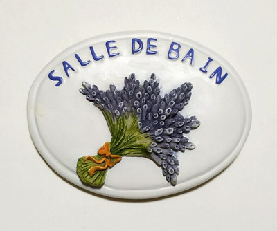 Ručno oslikana Francuska Provansa lavanda 3D magneti za hladnjak Turistički suveniri Magnetske naljepnice za hladnjake Uređenje doma