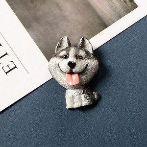 Magnet na chladničku, kreslený pes, corgi, doberman, samoye, buldog teriér, magnet na chladničku, bytová dekorácia