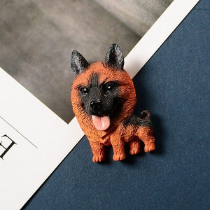 Magnet na chladničku, kreslený pes, corgi, doberman, samoye, buldog teriér, magnet na chladničku, bytová dekorácia