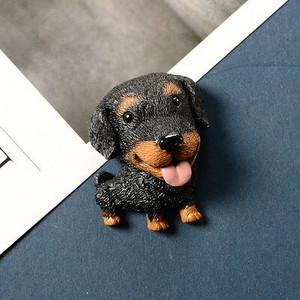 Magnet na chladničku, kreslený pes, corgi, doberman, samoye, buldog teriér, magnet na chladničku, bytová dekorácia