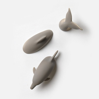 Magnet na chladničku s morským žralokom, roztomilý delfín, kreatívna magnetická nálepka, 3D živicová magnetická nálepka na chladničku, dekorácia so zvieratami