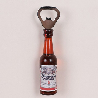 Autocolant magnetic Simulare Bere Coca Cola Deschidetor Whisky Tibușon din plastic Magnet pentru frigider Decorare acasă