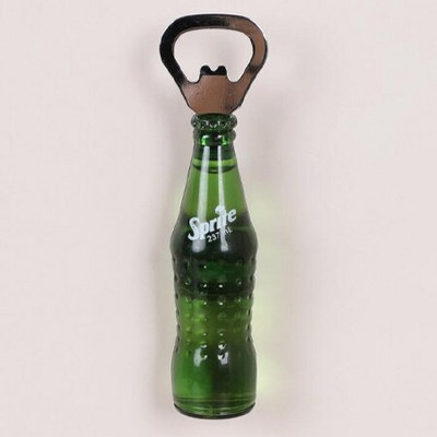 Autocolant magnetic Simulare Bere Coca Cola Deschidetor Whisky Tibușon din plastic Magnet pentru frigider Decorare acasă