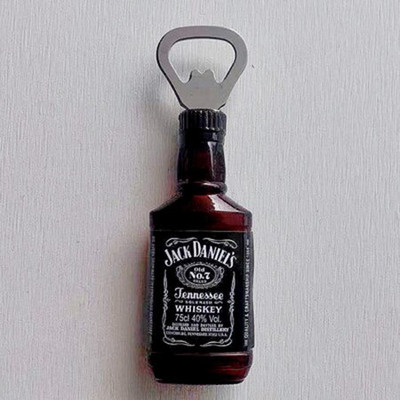 Autocolant magnetic Simulare Bere Coca Cola Deschidetor Whisky Tibușon din plastic Magnet pentru frigider Decorare acasă