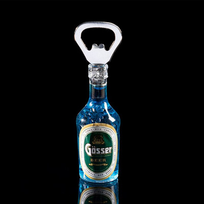 Autocolant magnetic Simulare Bere Coca Cola Deschidetor Whisky Tibușon din plastic Magnet pentru frigider Decorare acasă