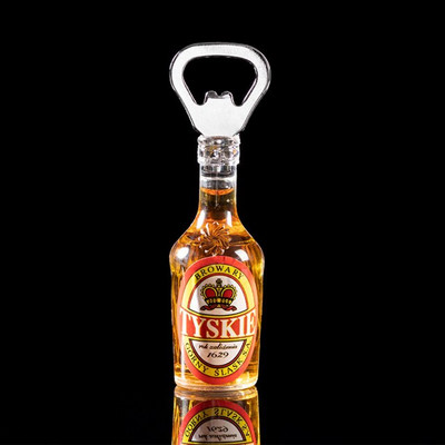Autocolant magnetic Simulare Bere Coca Cola Deschidetor Whisky Tibușon din plastic Magnet pentru frigider Decorare acasă