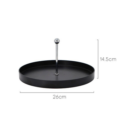 Nordic Cromat Tava Depozitare Portabila Depozitare Sufragerie Obiecte Mici Finisaj Desktop Decorat