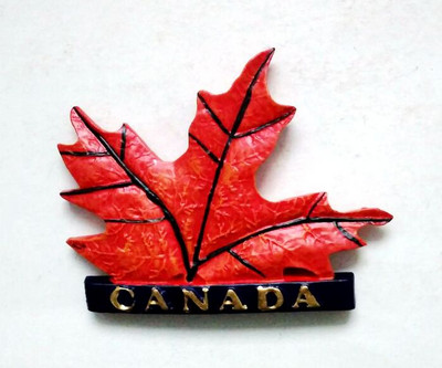 Mapa Kanady, Vancouveru, Lions Gate Bridge, javorový list, 3D magnety na chladničku, cestovné suveníry, magnetické nálepky na chladničku, bytové dekorácie