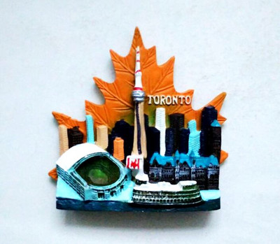 Mapa Kanady, Vancouveru, Lions Gate Bridge, javorový list, 3D magnety na chladničku, cestovné suveníry, magnetické nálepky na chladničku, bytové dekorácie