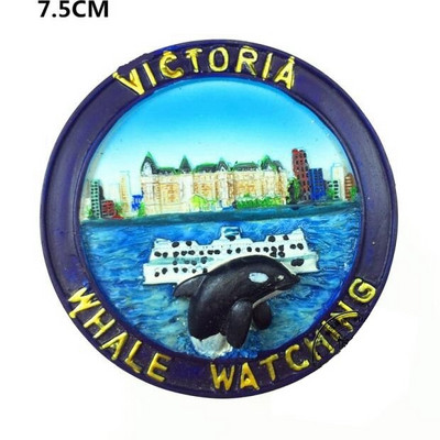Mapa Kanady, Vancouveru, Lions Gate Bridge, javorový list, 3D magnety na chladničku, cestovné suveníry, magnetické nálepky na chladničku, bytové dekorácie