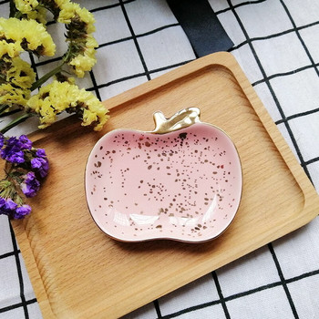Nordic Ceramic Δίσκος κοσμημάτων Διακοσμητικό πιάτο Πιάτο φαγητού Κολιέ Δίσκοι αποθήκευσης Δαχτυλίδια Βραχιόλια Θήκη για κοσμήματα Πιάτο Δημιουργικά δώρα