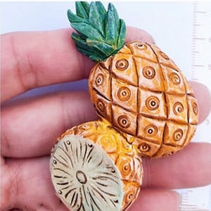 Magnet pentru frigider Legume artificiale Magnet Rășină Alimente Pastă pentru frigider Fructe Dovleac Cartofi Magnet solid 3D