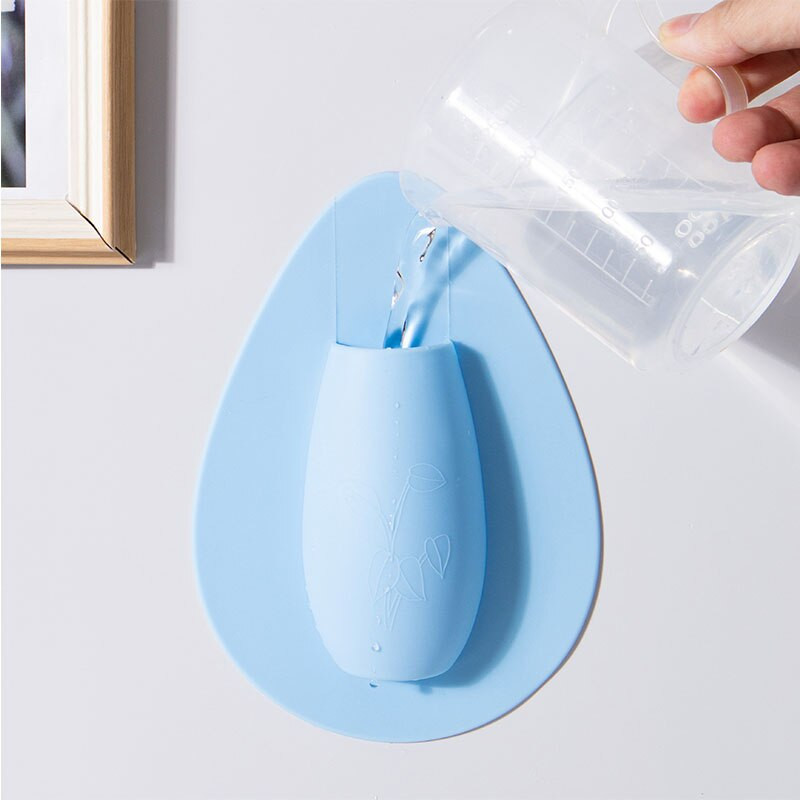 Váza hűtőmágnes nyomkövetés nélküli szilikon váza hűtőszekrény matrica Kreatív környezetbarát fali virágkötészeti lakberendezés