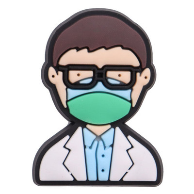 19 ks PVC magnetická nálepka na chladničku, prevencia epidémie, lekár, zdravotná sestra, náplasť proti vírusom, medicína, magnety na chladničku, suveníry, darčeky