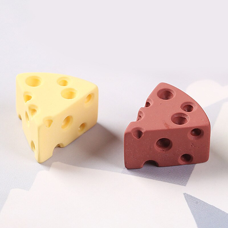 1 vnt maisto imitacijos žaislas trikampis sūrio pyragas dervos šaldytuvas pasta virtuvės įtaisas šaldytuvo magnetas namų dekoro dekoras