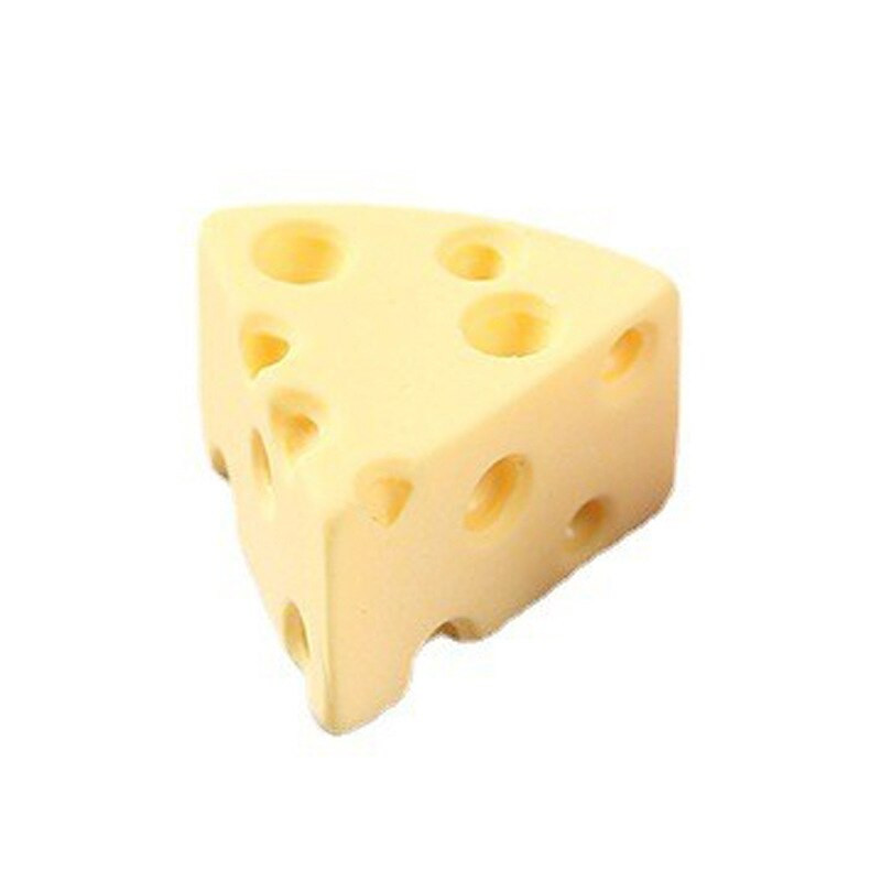 1 vnt maisto imitacijos žaislas trikampis sūrio pyragas dervos šaldytuvas pasta virtuvės įtaisas šaldytuvo magnetas namų dekoro dekoras