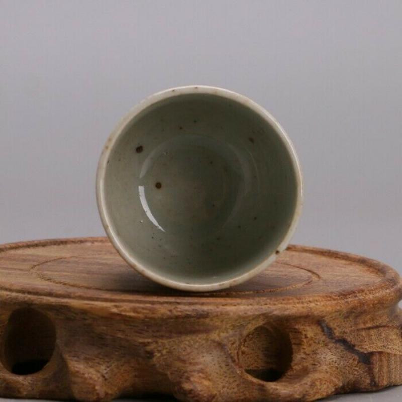 Šalica za čaj od kineskog plavo-bijelog porculana Ming Wanli od smotane trave 3,07"