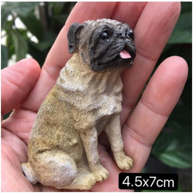 Ručne maľované roztomilé psíky, 3D magnety na chladničku, turistické suveníry, magnetické nálepky na chladničku, kolekcia...