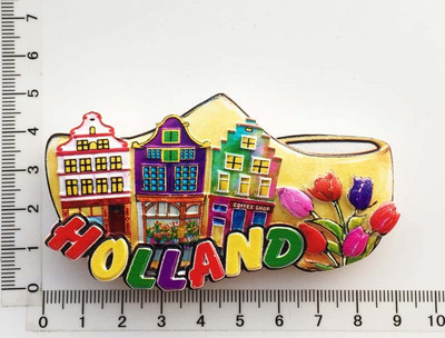 Ručne maľované amsterdamské pouličné bicykle, holandské 3D magnety na chladničku, turistické suveníry, magnetické nálepky na chladničku, darček