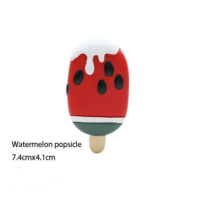 Kreatívne magnety na chladničku v tvare nanuku, roztomilé magnety na chladničku s motívom prasiatka a mačky, silná magnetická nálepka na fotku do kancelárie
