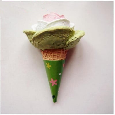 Rankų darbo dažyti braškių pieno šokoladiniai ledai 3D šaldytuvo magnetai turizmo suvenyrai šaldytuvas magnetiniai lipdukai dovana