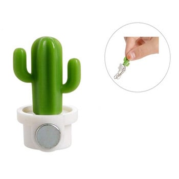 12 τμχ Cute Cactus δίχτυα ψυγείου, Διακοσμητικό δίχτυ ψυγείου δίχτυ ντουλαπιών, δίχτυ στεγνού σβήσιμου, τέλεια δίχτυα ψυγείου για