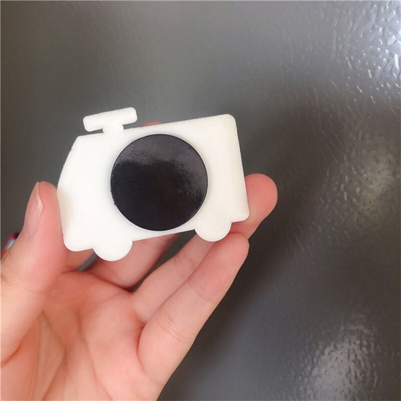 Kūrybinis animacinis filmas Minkšto plastiko šaldytuvo magnetai Mieli automobilių gyvūnų vaisiai ir daržovės Vaikų ankstyvojo ugdymo lipdukai