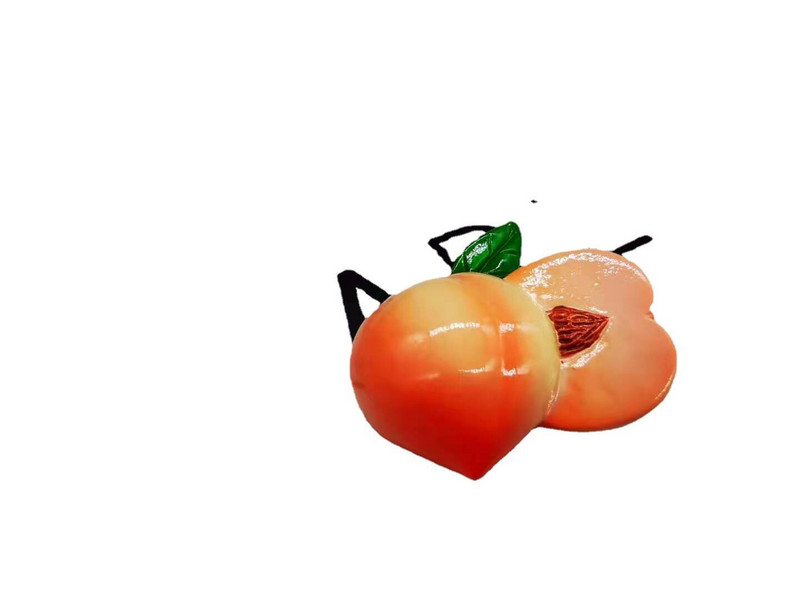 Lepidlo na chladničku, simulované ovocie, dezert, dekorácia, správa, lepidlo, magnet na chladničku, 3D živicová magnetická sila