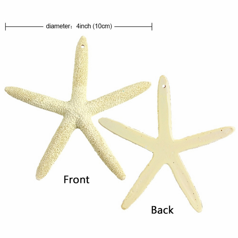 Mūsų šilti 10 vnt dirbtinių kiautų koralų amatai 4 colių natūralūs jūrų žvaigždės vestuvių dekoro jūros kriauklės
