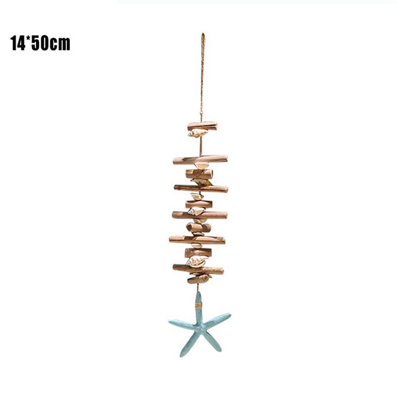 Driftwood Morski konjić Morska zvijezda Privjesak Kućni viseći ukrasni privjesak u mediteranskom stilu za DIY izložbu zidne dekoracije