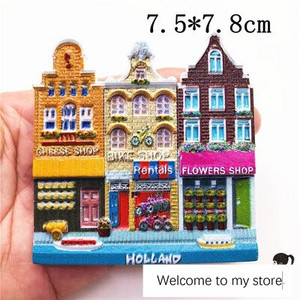 vaigust külmiku kleebis Kopenhaageni tänavavaade