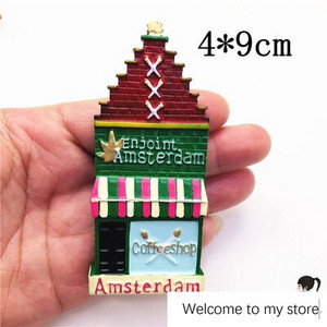 vaigust külmiku kleebis Kopenhaageni tänavavaade