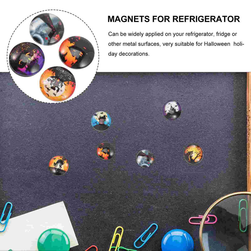 Magnetické magnety, sklenená nálepka na chladničku, kupola, kancelárska chladnička, korálková dekorácia, zábavné okrúhle dlaždice, krištáľová tabuľa, vtipné sezónne...