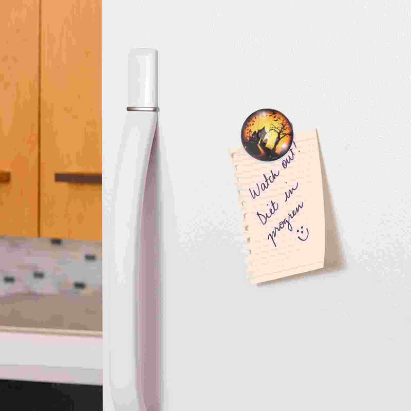 Magnetické magnety, sklenená nálepka na chladničku, kupola, kancelárska chladnička, korálková dekorácia, zábavné okrúhle dlaždice, krištáľová tabuľa, vtipné sezónne...