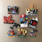Turističke atrakcije Toronto, Kanada Suvenir Trodimenzionalni smolasti magnet za hladnjak Dekoracija Kućna dekoracija