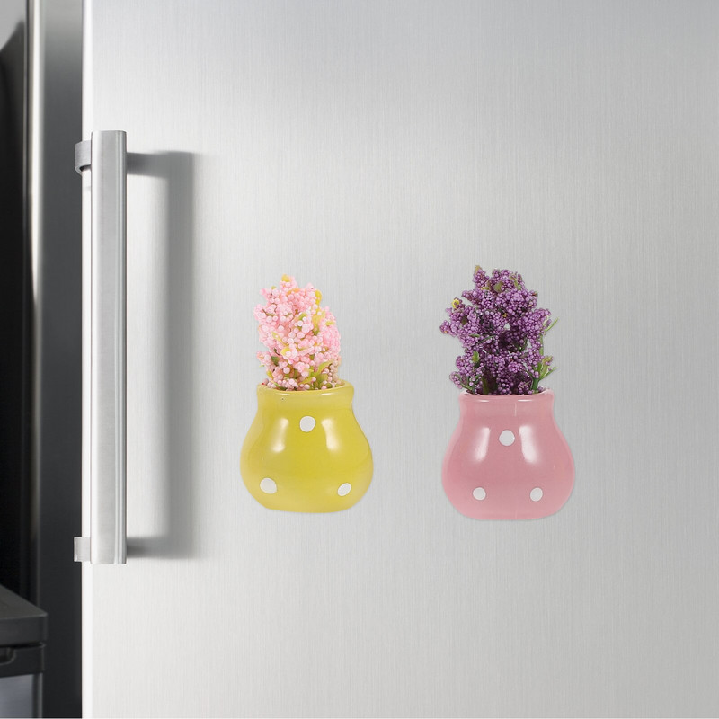 Magnety Magnetická nálepka na chladničku s kvetmi, dekoratívna biela tabuľa, kancelária, mini kuchyňa, magnetické nálepky, sukulentná mapa, nálepka