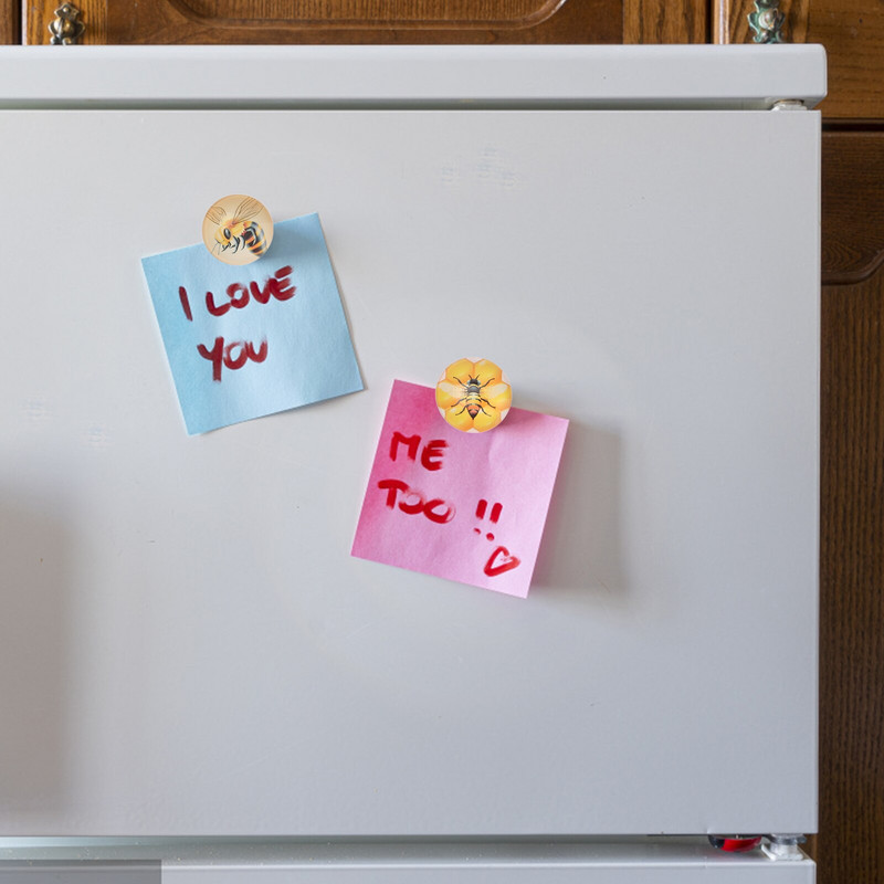 Magneti Frigider Sticla Frigider tablă albă Birou Bumble Animal Decor Stickers Bloc magnetic Magnet Cristal Bucătărie Acasă