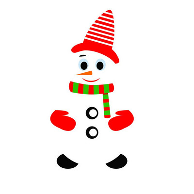 Vandeniui atsparus menas „pasidaryk pats“ šypsenėlių šaldytuvo magnetinis lipdukas Šventinis dekoras Garažo durys Kalėdinis sniego žmogaus veidas