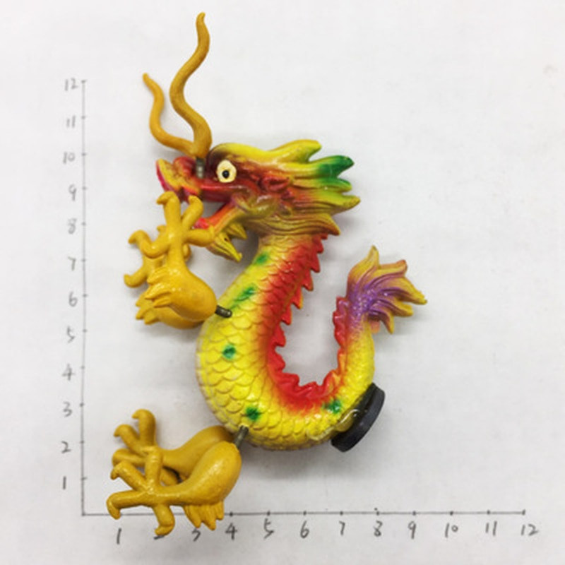 BABELEMI Kreatív 3D Dragon hűtőmágnes Hűtőmágnes matrica Utazási ajándéktárgy dekoráció