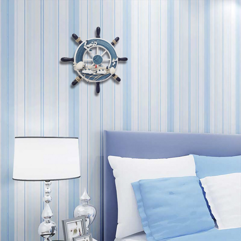 Decor Wall Wheel Decoration Boat Rool Võrk Rool Fishingnautical Ship Beach Hip