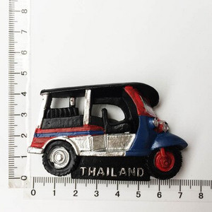 BABELEMI 1ks živicový 3D magnet na chladničku Thajsko Bangkok Chiang Mai Phuket Pattaya Koh Chang turistické suveníry magnety na chladničku